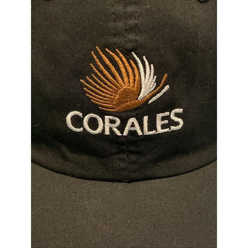 NWT Corales PGA Tour Black Cap By AHEAD - White & Gold Logo / R,W,&B PGA PATCH - Picture 6 of 16